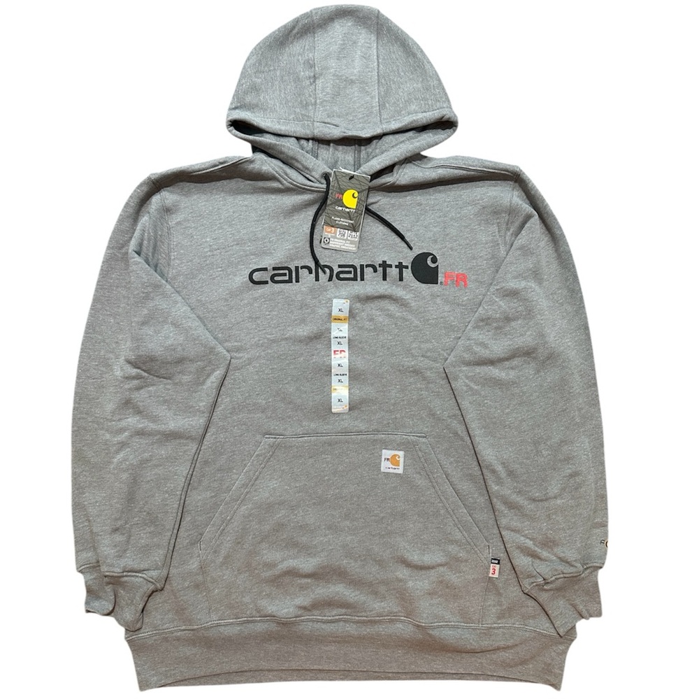 New Carhartt FR Flame Resistant Force Midweight Hoodie Sweatshirt for Men